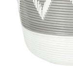 Safavieh Reina Rattan Jar Basket , HAC6004 - Grey / White