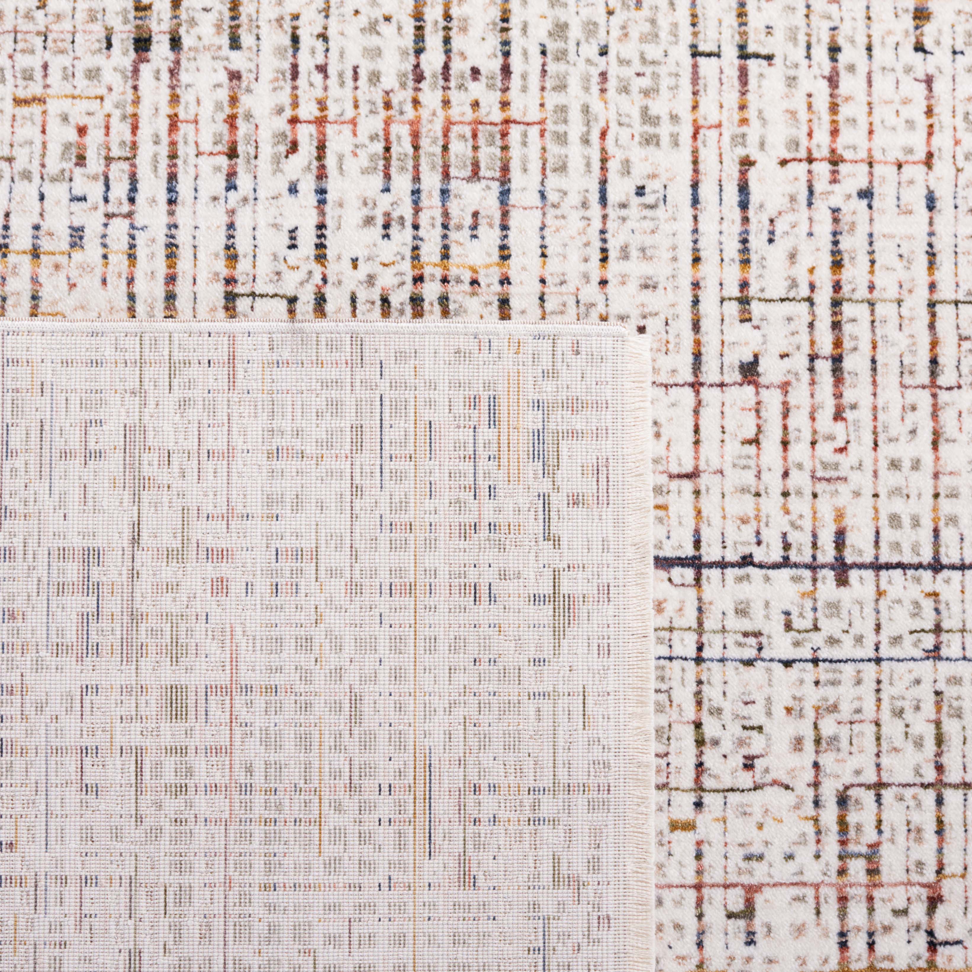 Safavieh Harlow 101 Rug, HAR101 - Ivory Grey / Rust