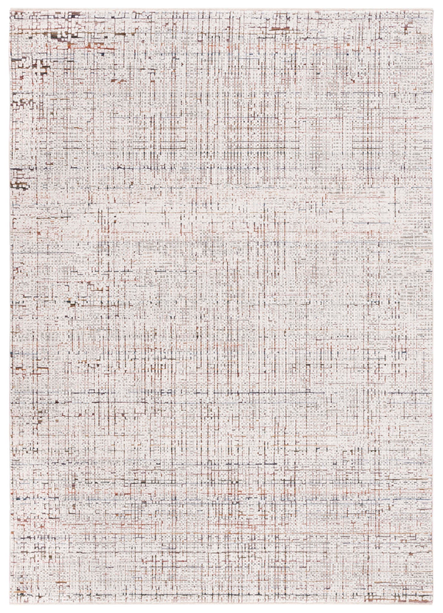 Safavieh Harlow 101 Rug, HAR101 - Ivory Grey / Rust
