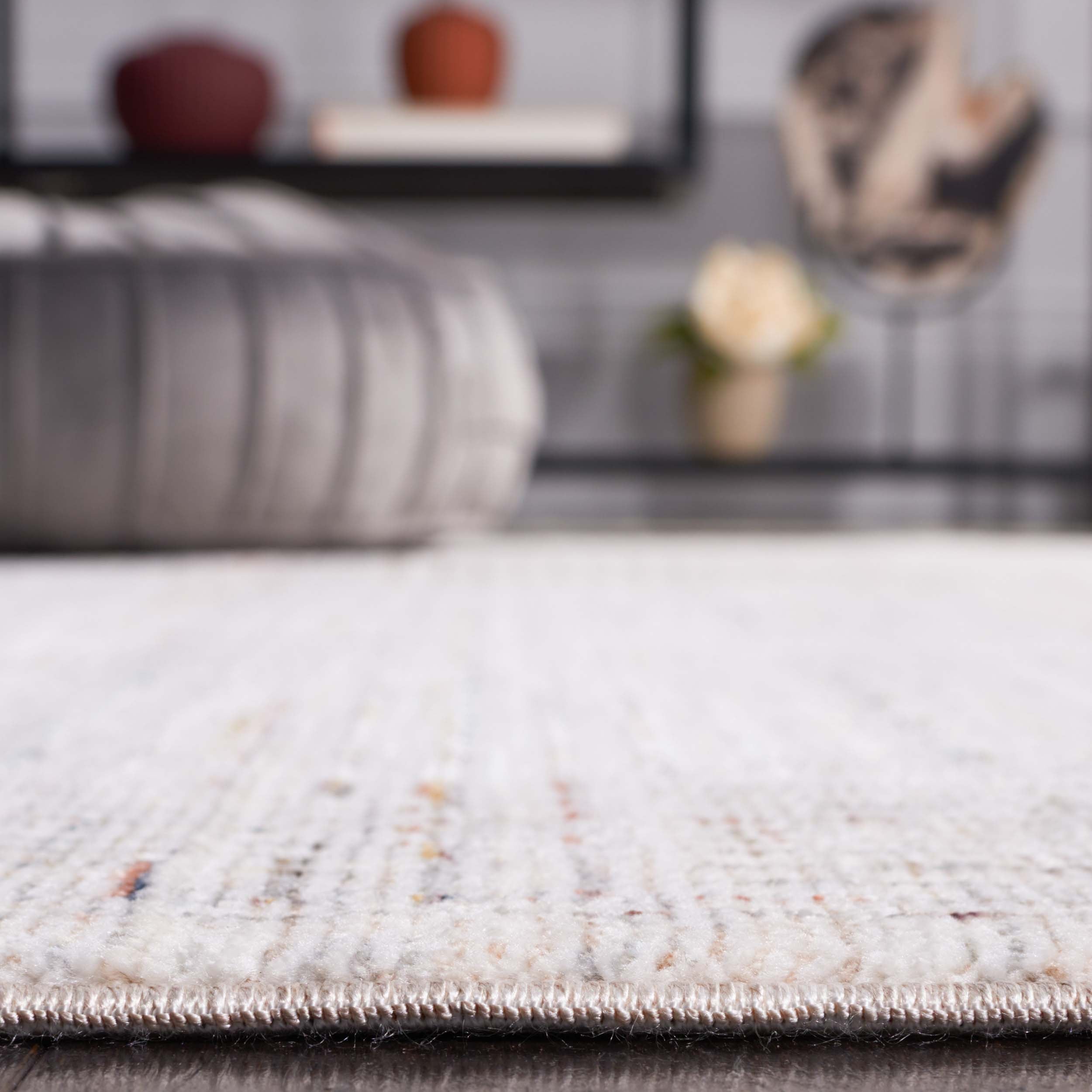 Safavieh Harlow 105 Rug, HAR105 - Ivory Grey / Rust