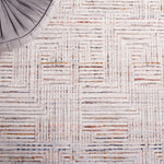 Safavieh Harlow 105 Rug, HAR105 - Ivory Grey / Rust