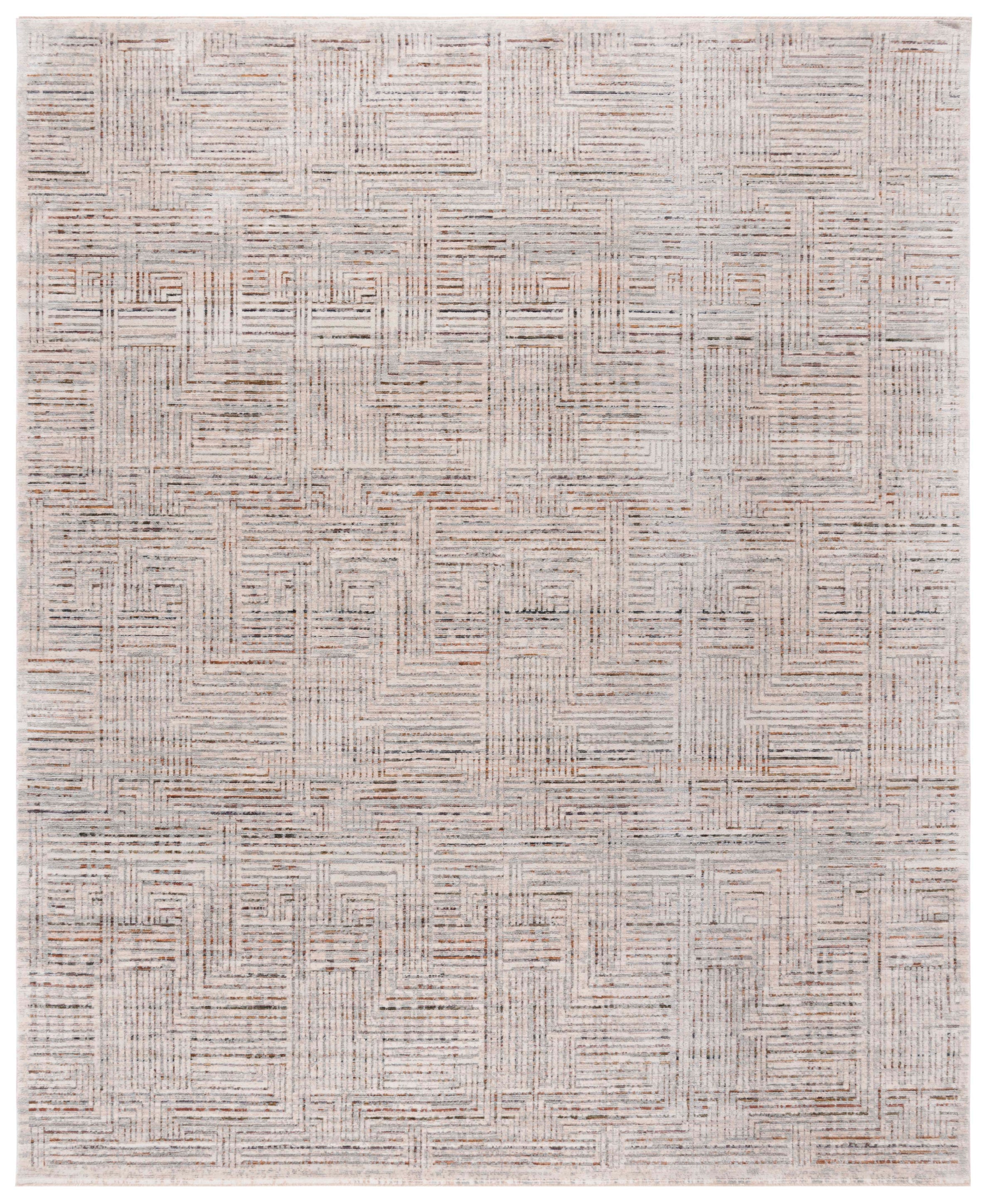 Safavieh Harlow 105 Rug, HAR105 - Ivory Grey / Rust