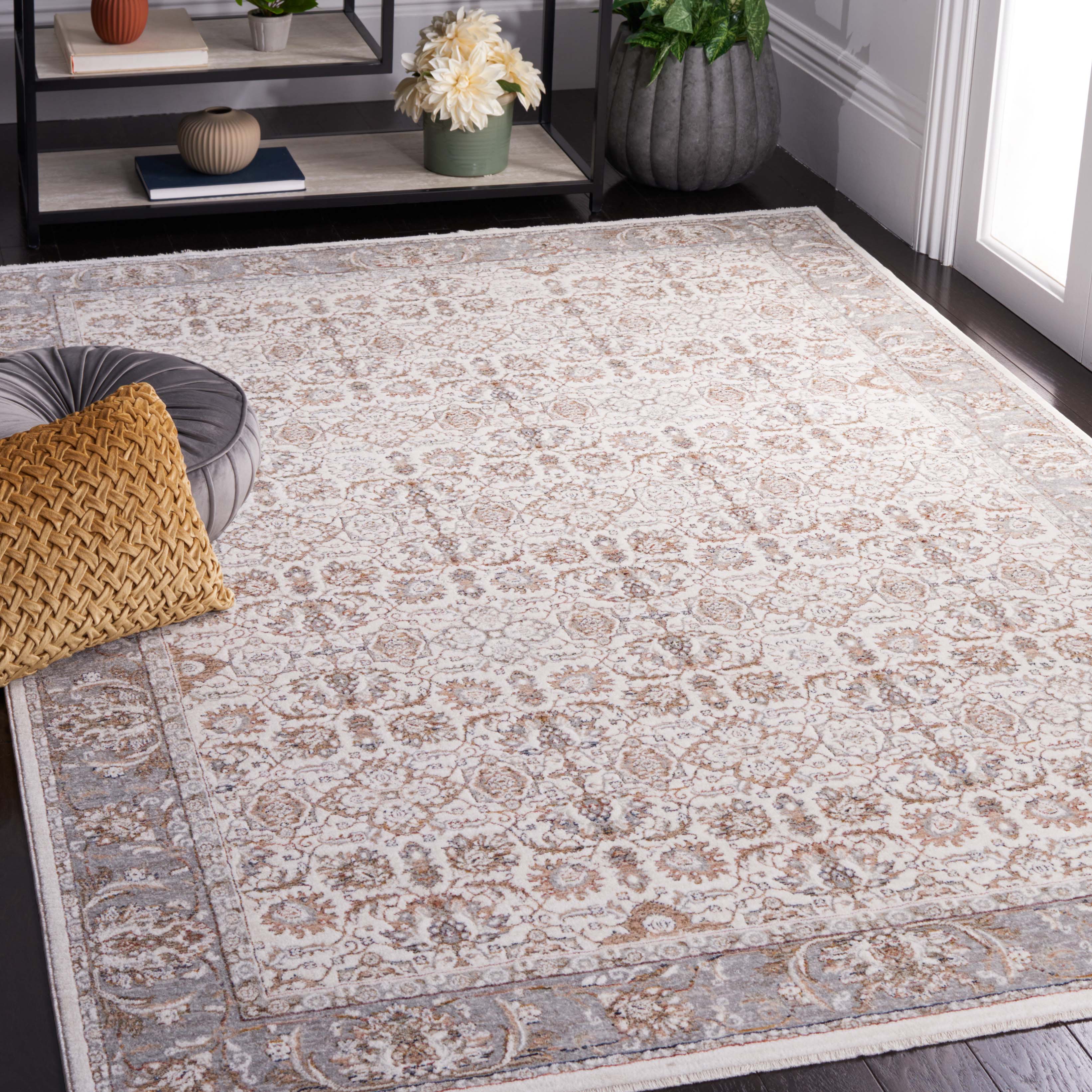 Safavieh Harlow 106 Rug, HAR106 - Ivory Grey / Sage