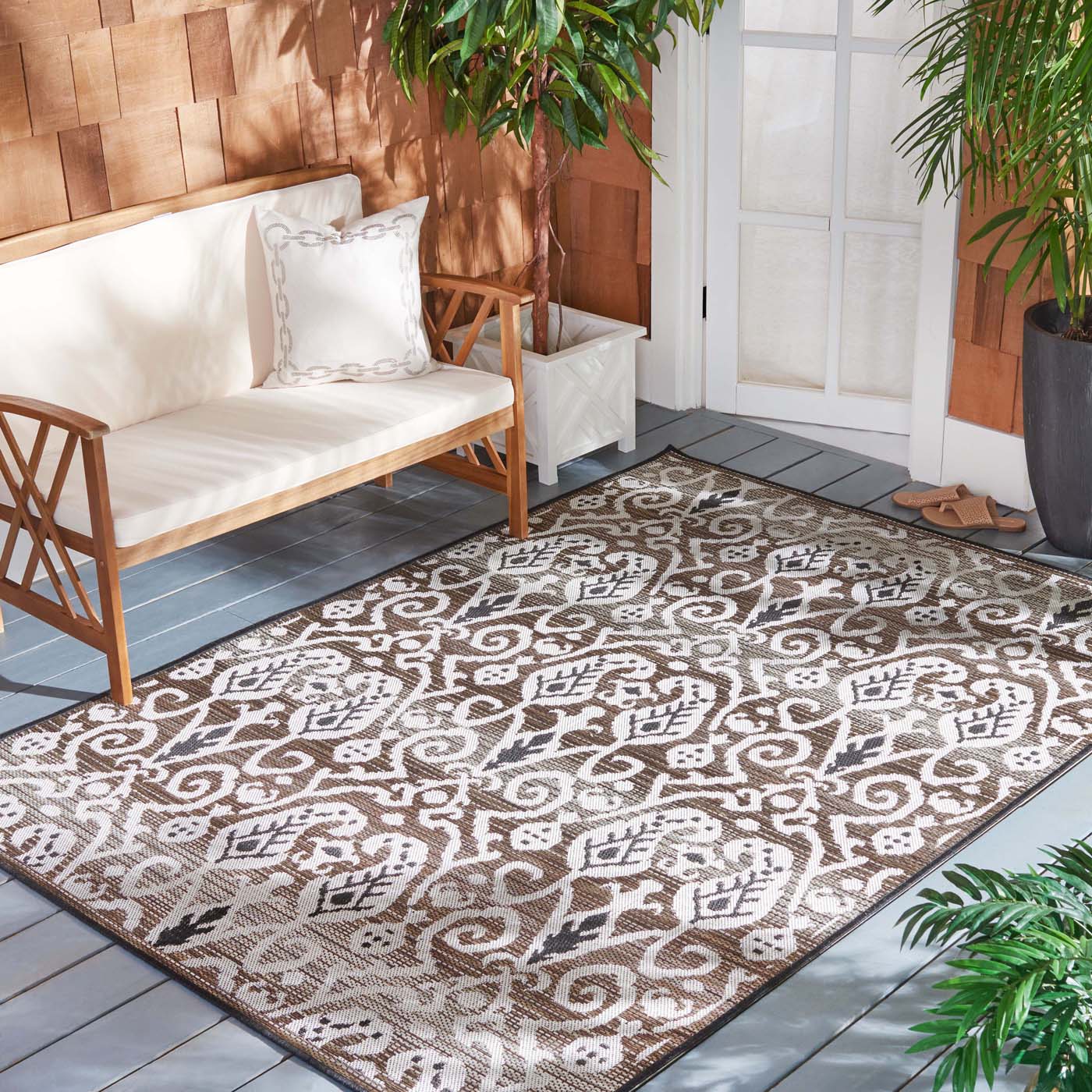 Safavieh Havana 321 Rug, HAV321 - Light Brown / Ivory