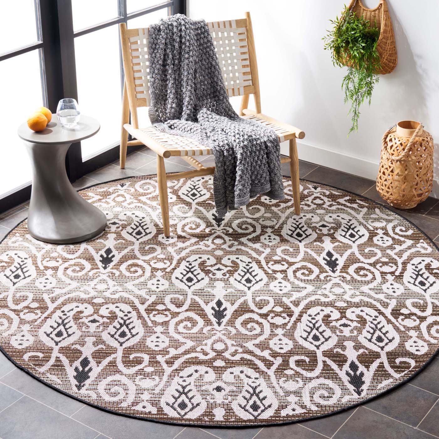Safavieh Havana 321 Rug, HAV321 - Light Brown / Ivory