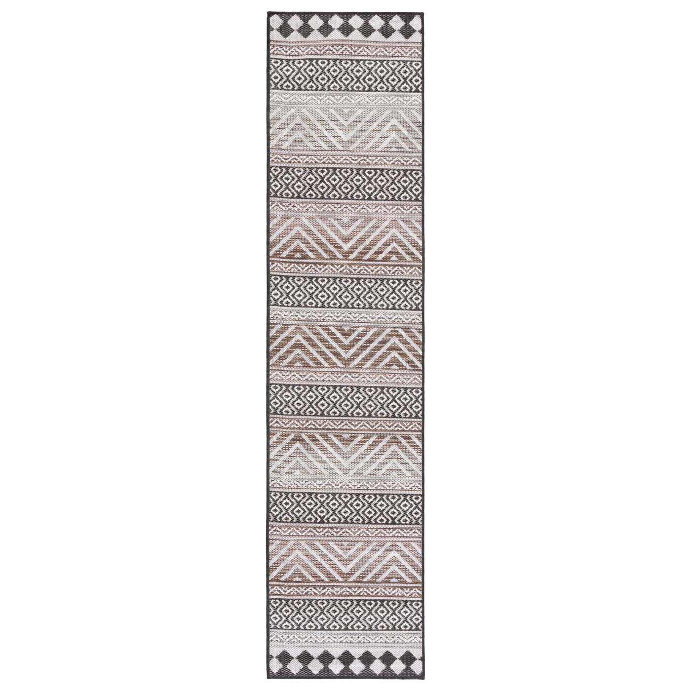 Safavieh Havana 325 Rug, HAV325 - Light Brown / Black