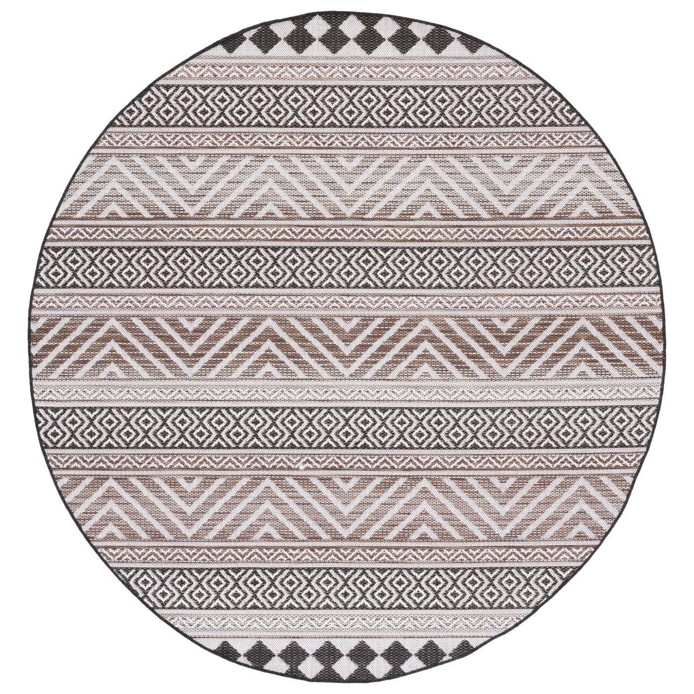 Safavieh Havana 325 Rug, HAV325 - Light Brown / Black