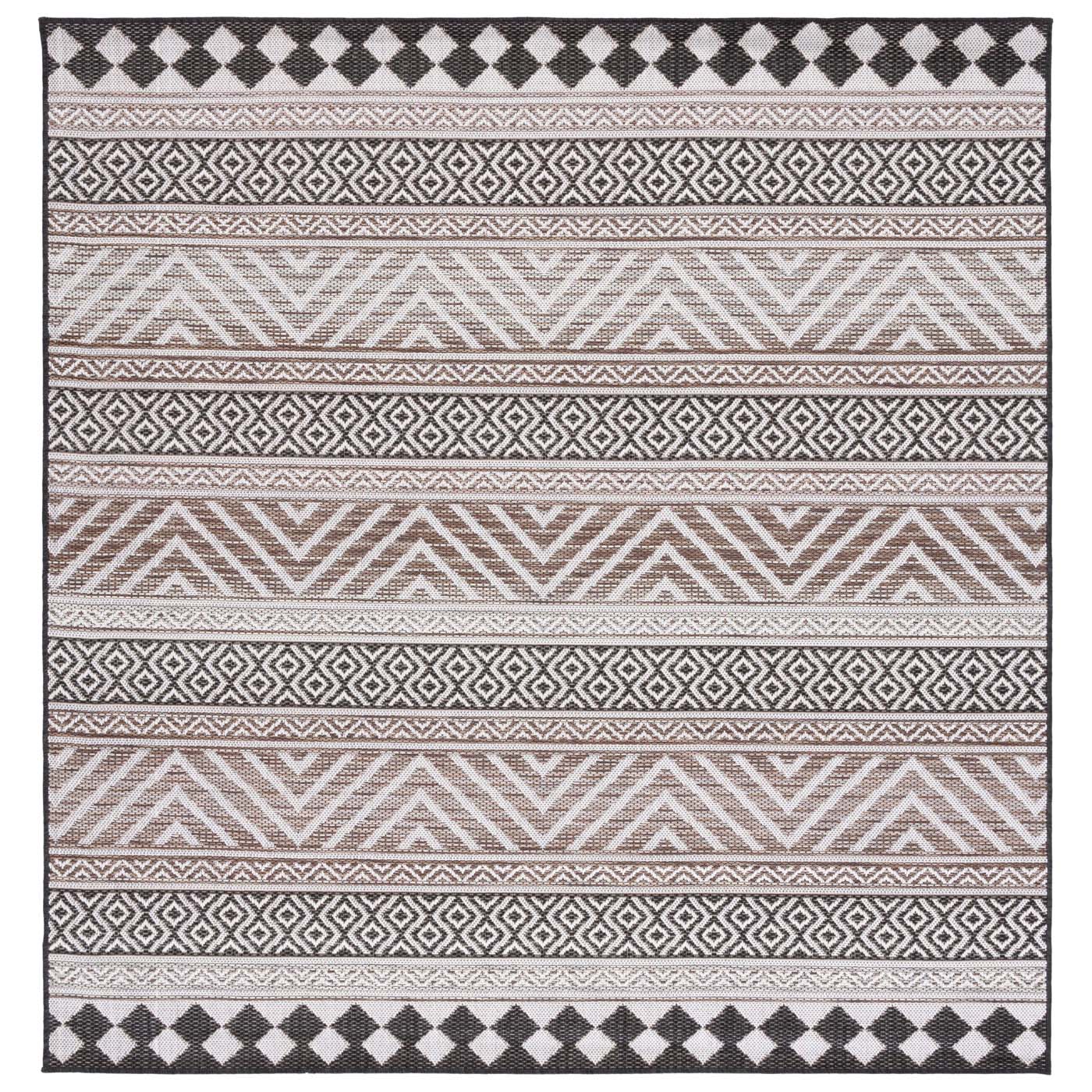 Safavieh Havana 325 Rug, HAV325 - Light Brown / Black