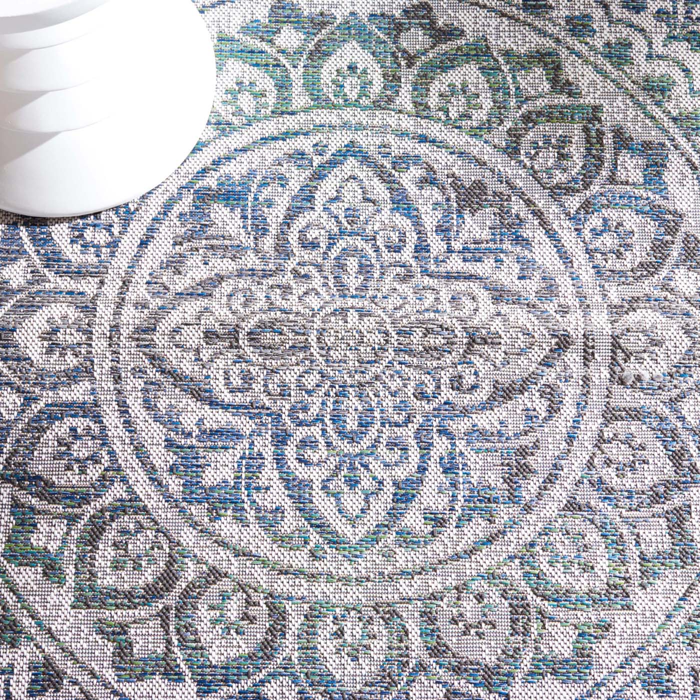 Safavieh Havana 327 Rug, HAV327 - Light Silver / Blue