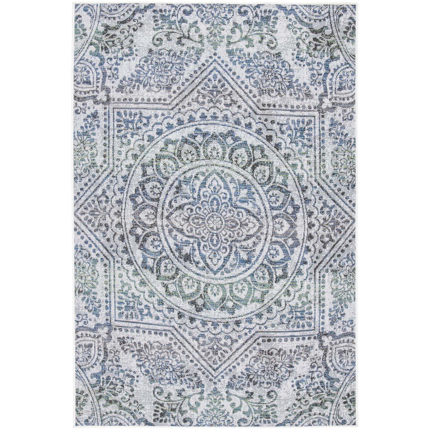 Safavieh Havana 327 Rug, HAV327 - Light Silver / Blue