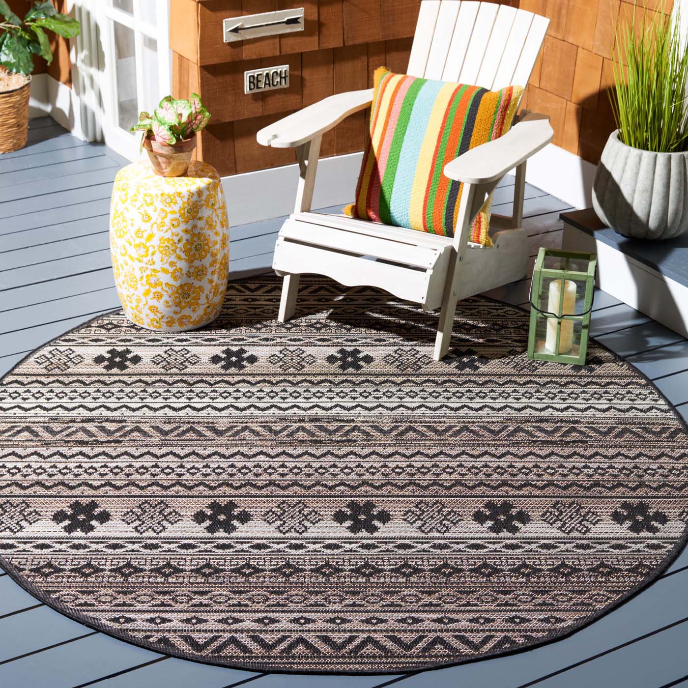 Safavieh Havana 331 Rug, HAV331 - Brown / Black