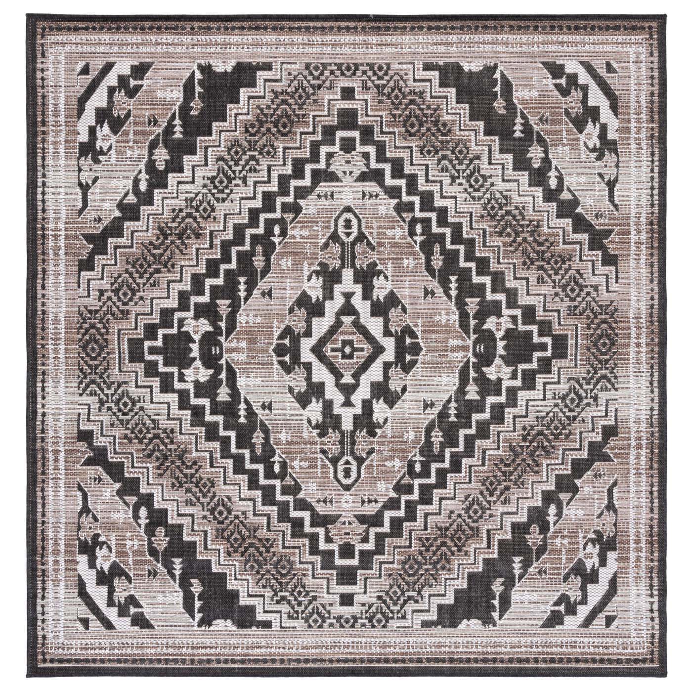 Safavieh Havana 341 Rug, HAV341 - Light Brown / Black
