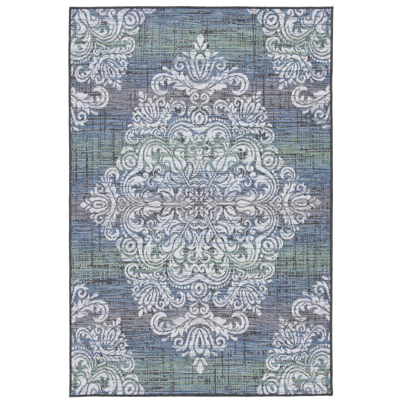 Safavieh Havana 392 Rug, HAV392 - Light Silver / Blue