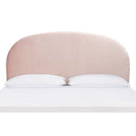 Safavieh Saraya Curved Headboard , HBD6401 - Pale Pink