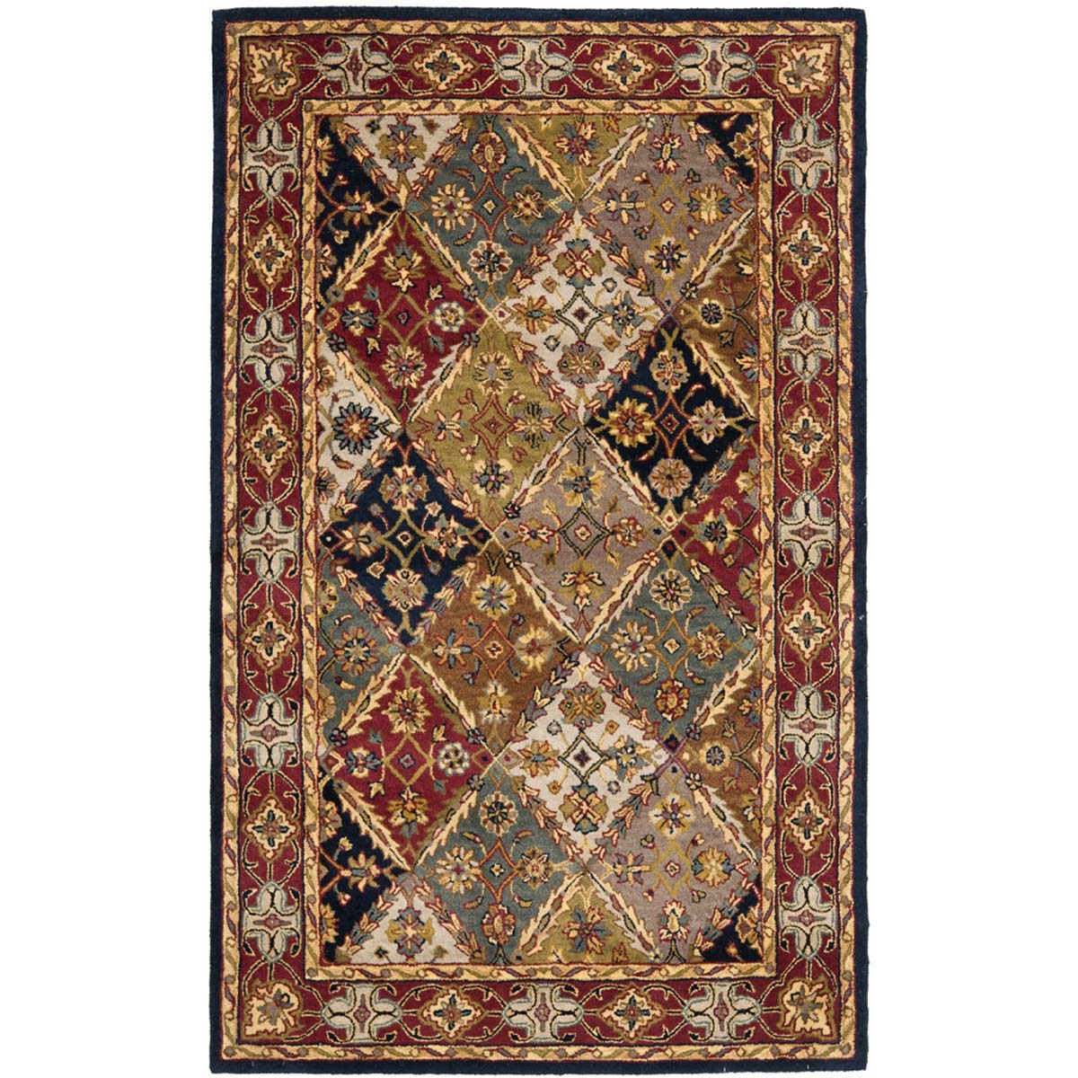 Safavieh Heritage 16 Rug, HG316 - Green / Red