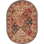 Safavieh Heritage 16B Rug, HG316B - Green / Red