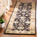 Safavieh Heritage 43 Rug, HG343 - Charcoal / Gold