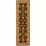 Safavieh Heritage 43 Rug, HG343 - Charcoal / Gold