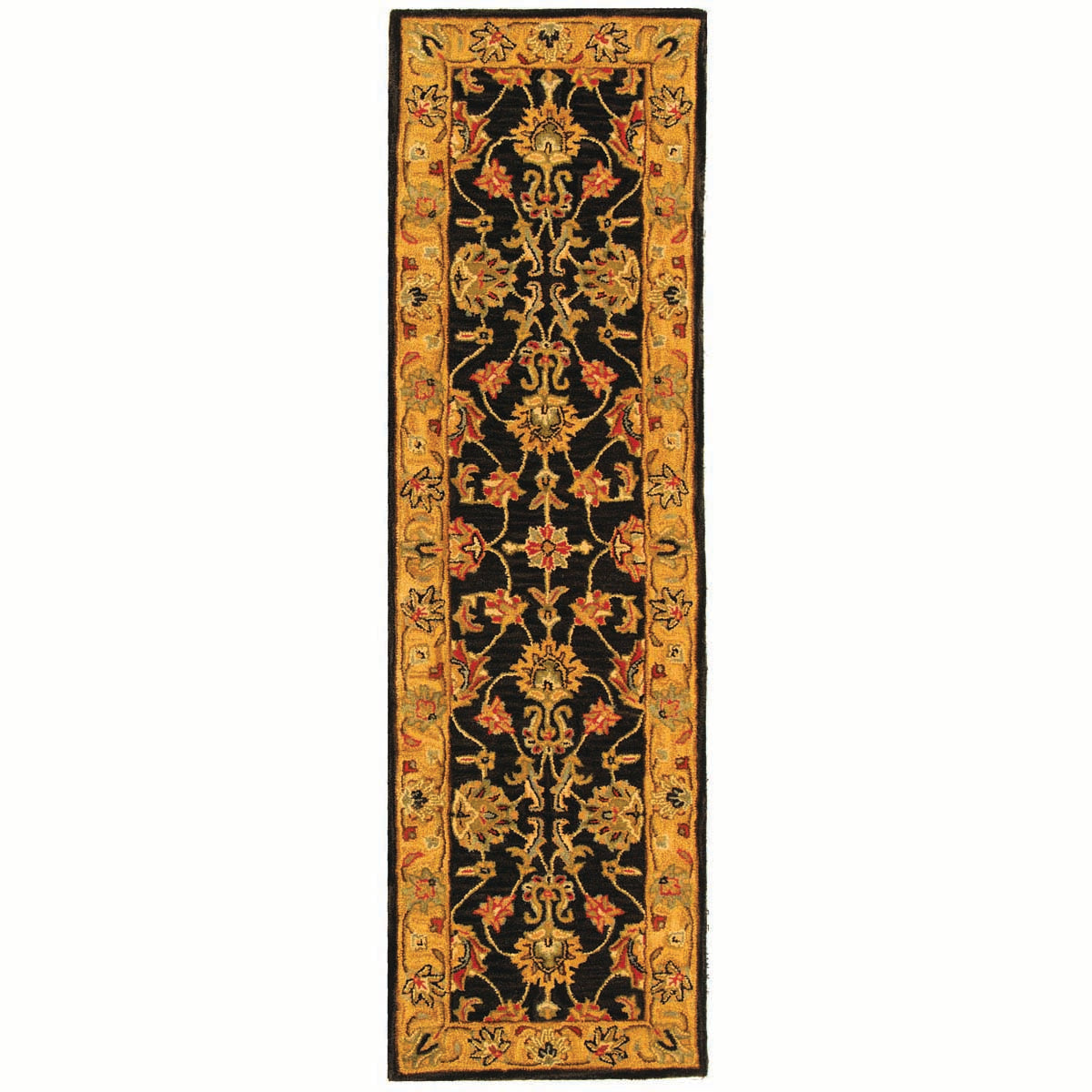 Safavieh Heritage 43E Rug, HG343E - Charcoal / Gold