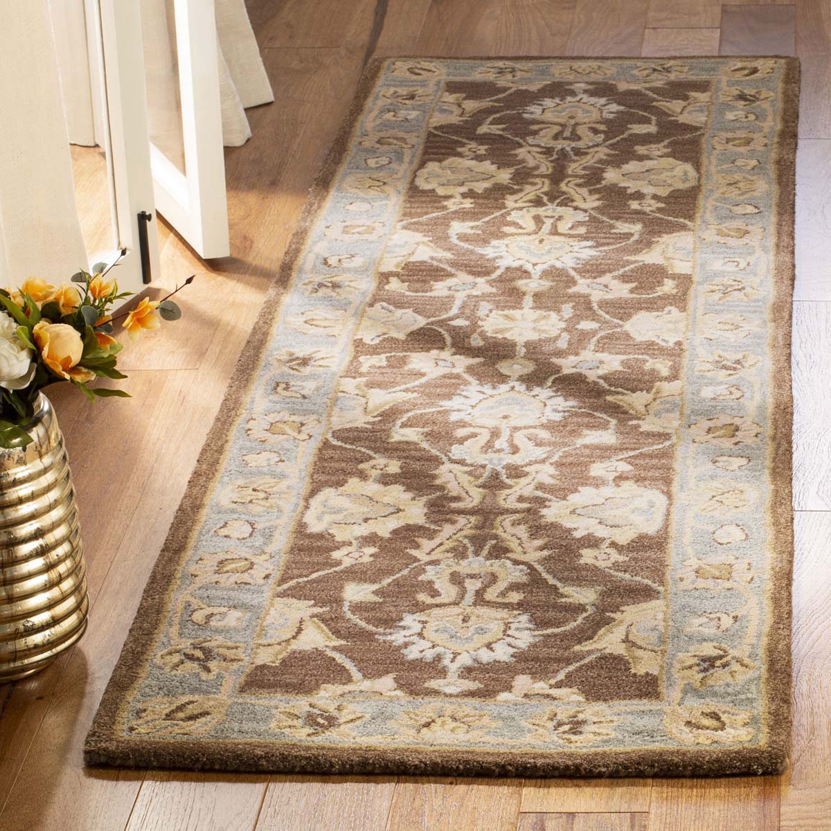 Safavieh Heritage 43J Rug, HG343J - Brown / Blue