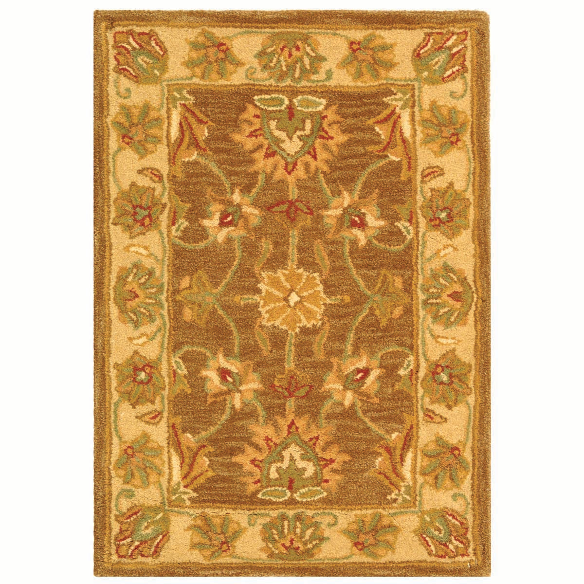 Safavieh Heritage 43K Rug, HG343K - Brown / Ivory