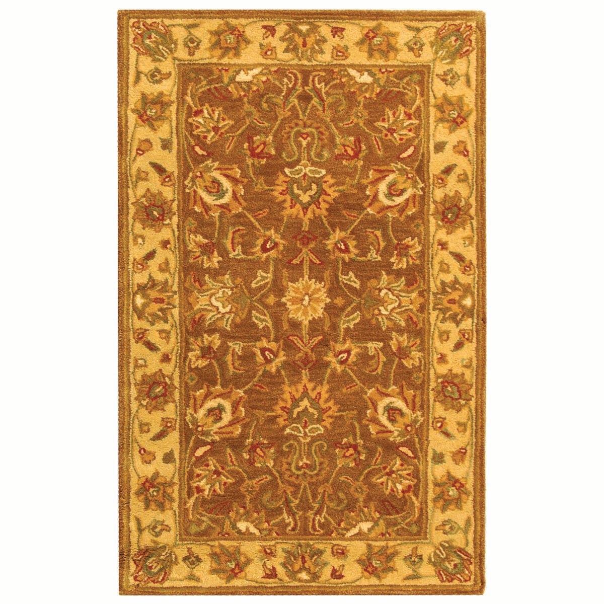 Safavieh Heritage 43K Rug, HG343K - Brown / Ivory
