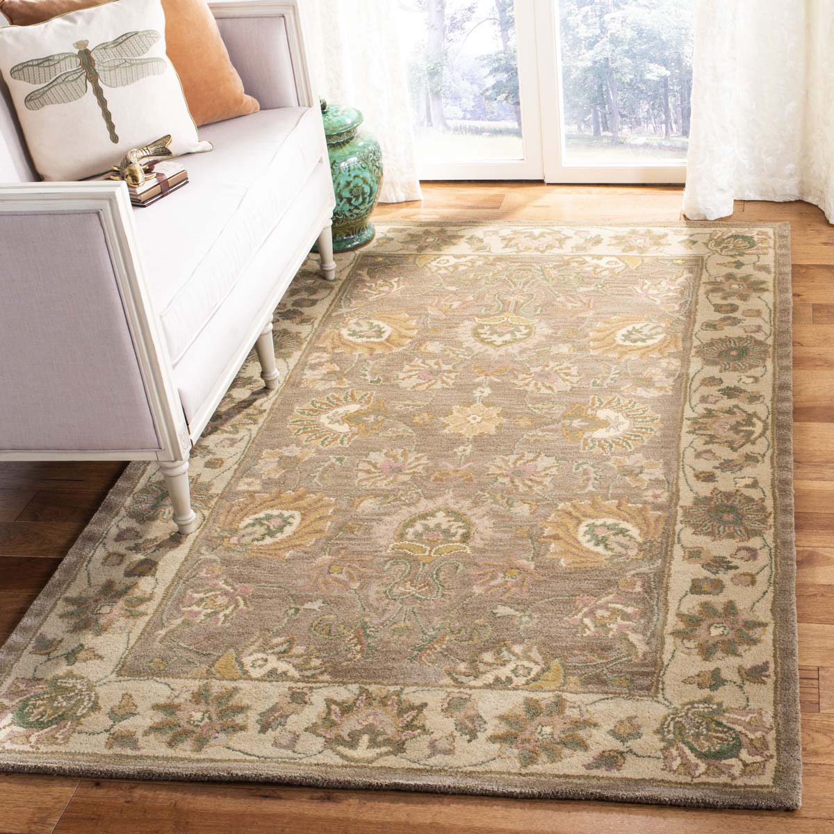 Safavieh Heritage 43K Rug, HG343K - Brown / Ivory