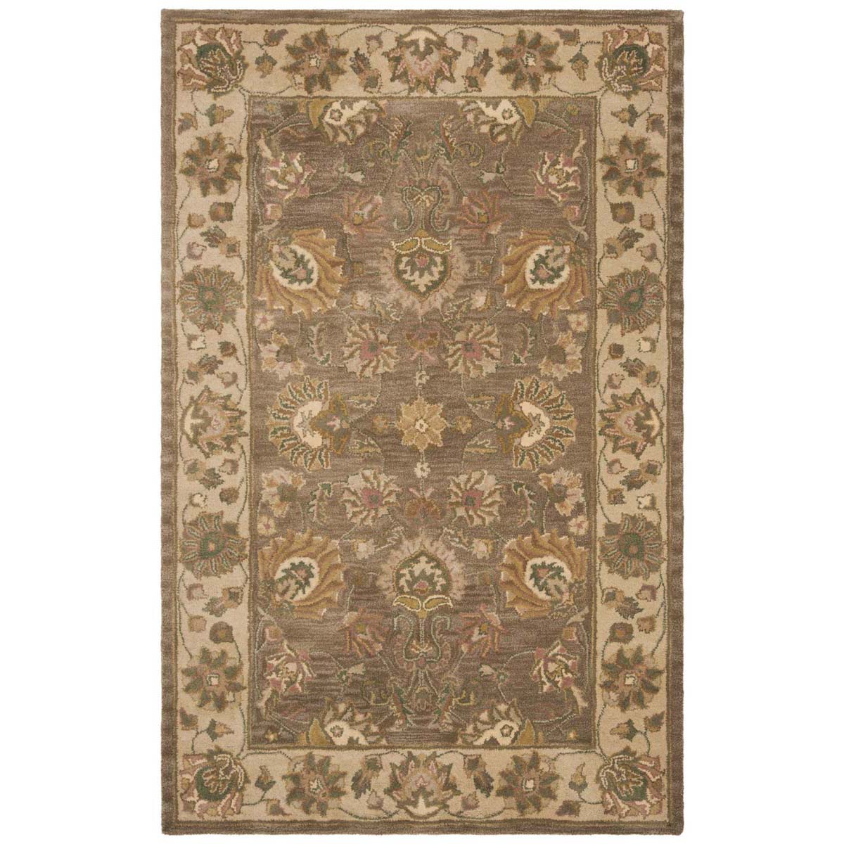 Safavieh Heritage 43K Rug, HG343K - Brown / Ivory