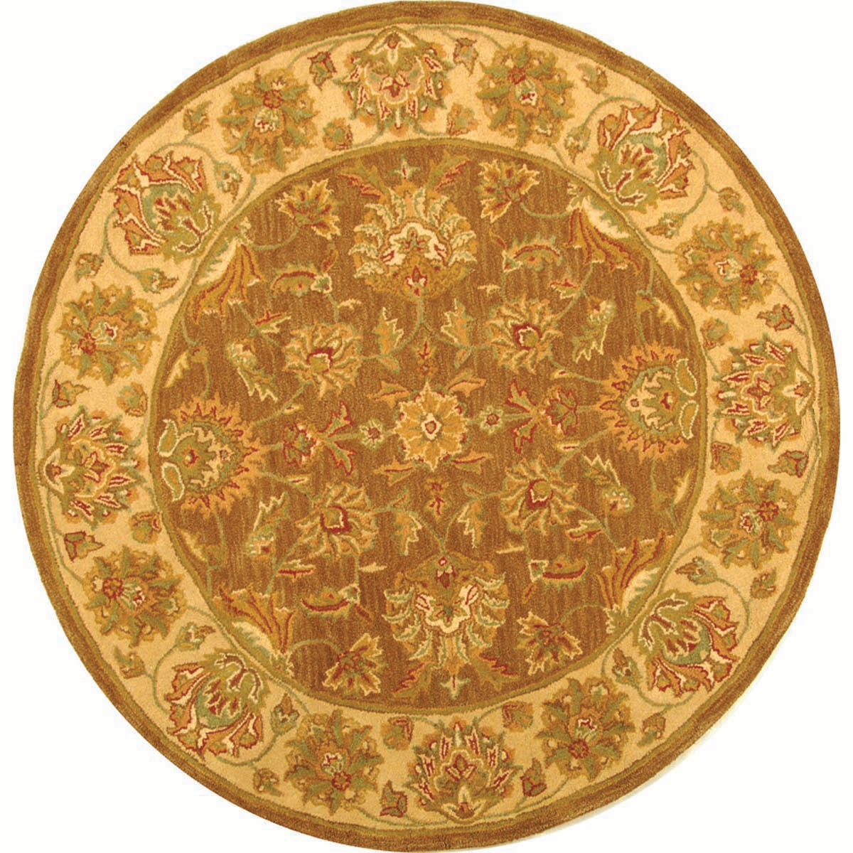 Safavieh Heritage 43K Rug, HG343K - Brown / Ivory