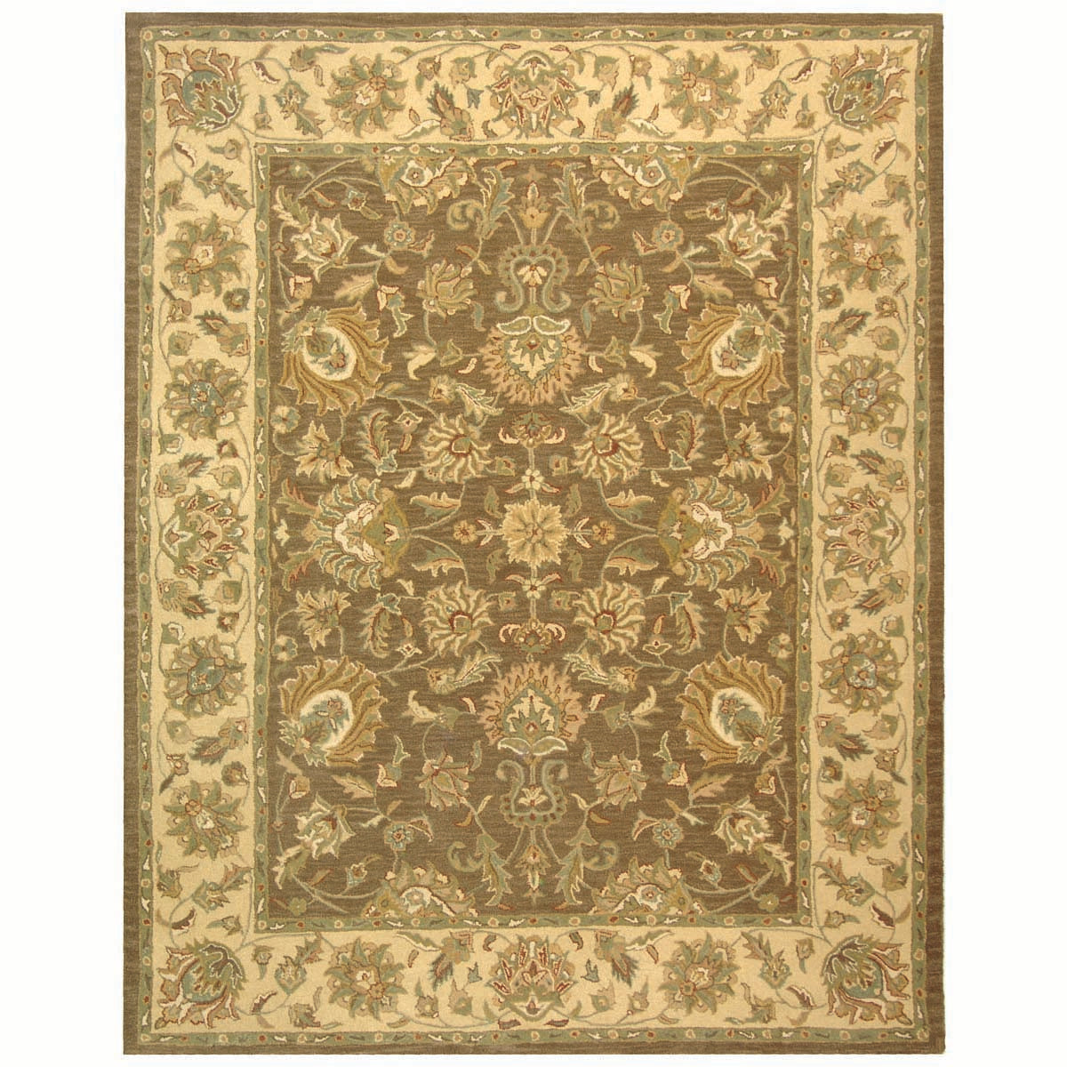 Safavieh Heritage 43K Rug, HG343K - Brown / Ivory