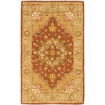 Safavieh Heritage 45A Rug, HG345A - Rust / Gold
