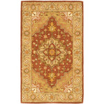 Safavieh Heritage 45A Rug, HG345A - Rust / Gold