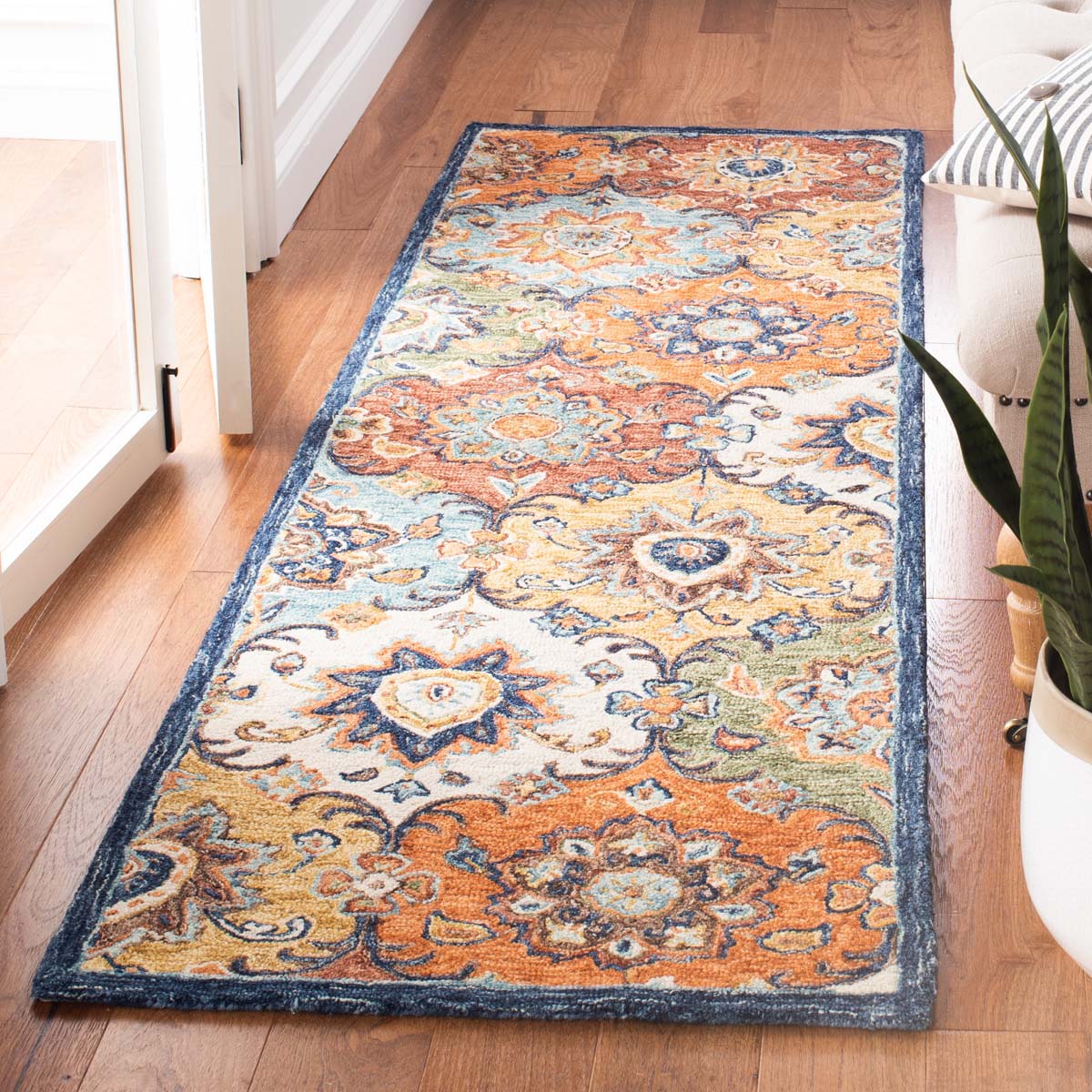 Safavieh Heritage 51 Rug, HG351 - Blue / Rust