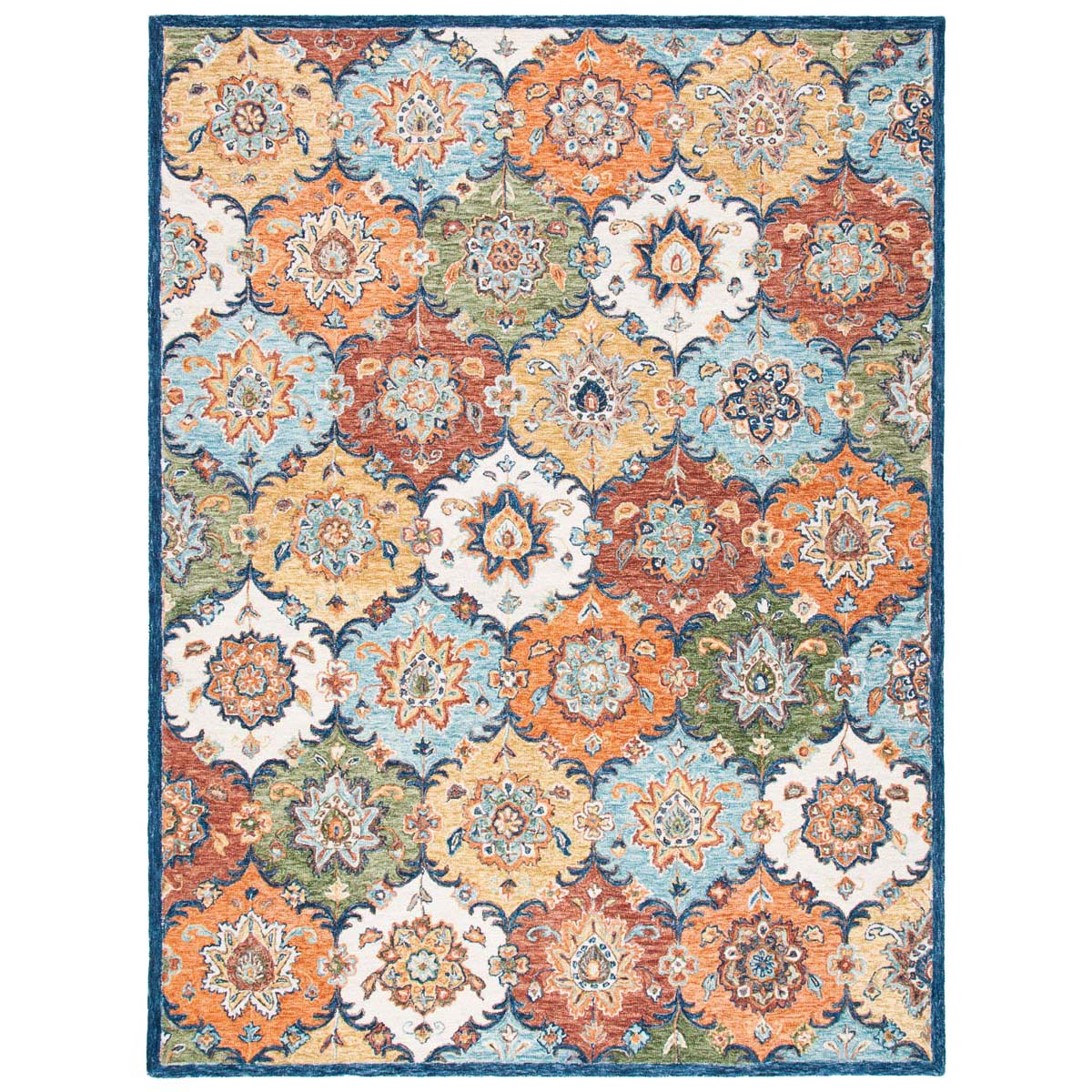 Safavieh Heritage 51 Rug, HG351 - Blue / Rust