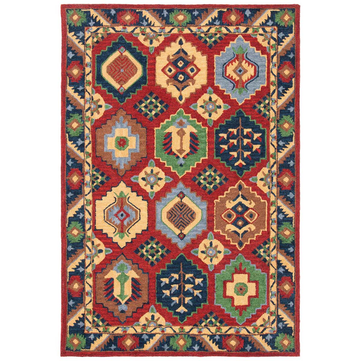 Safavieh Heritage 52 Rug, HG352 - Red / Gold