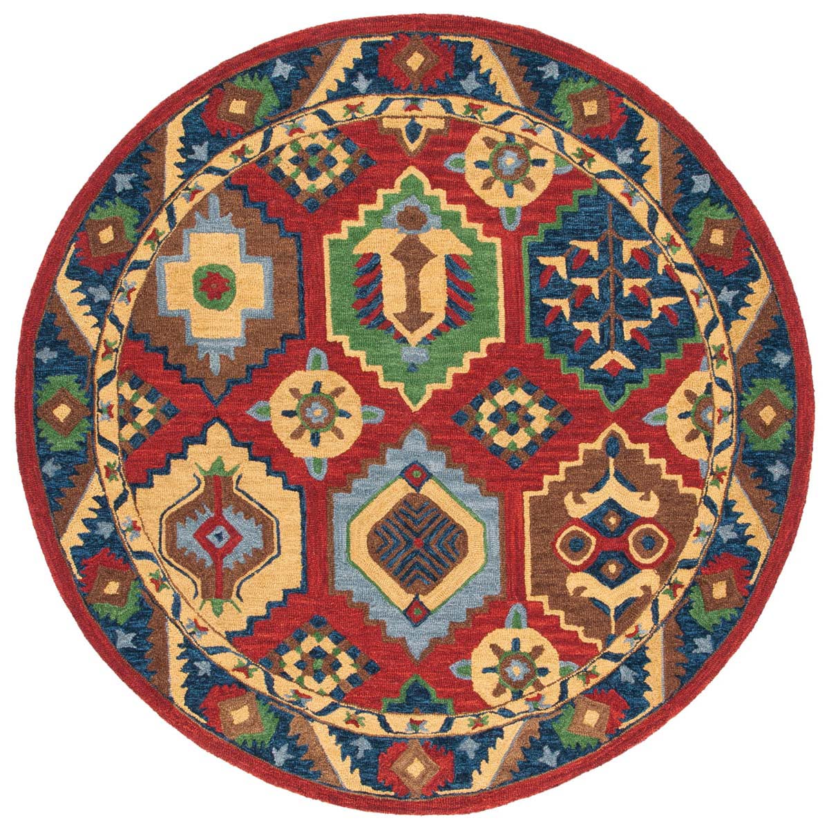 Safavieh Heritage 52 Rug, HG352 - Red / Gold