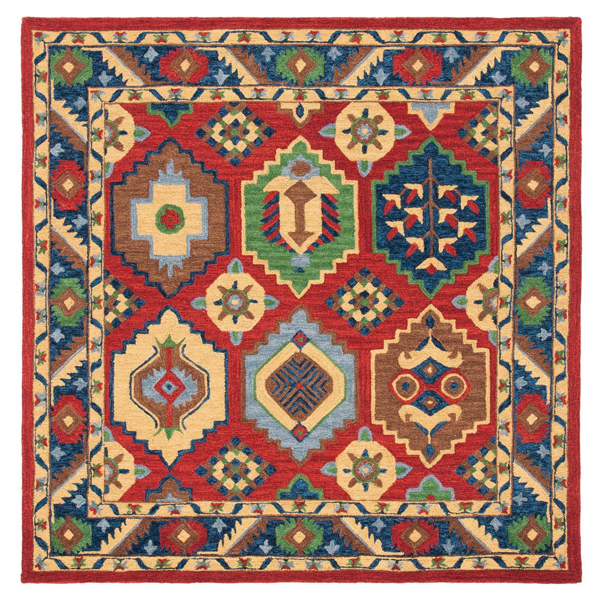 Safavieh Heritage 52 Rug, HG352 - Red / Gold