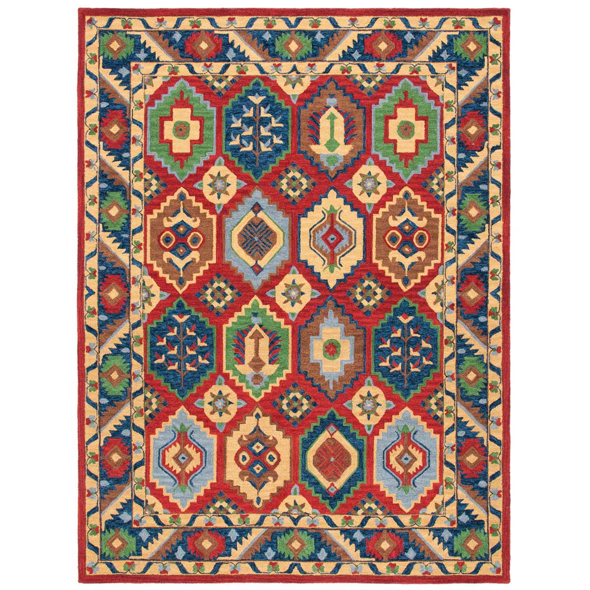 Safavieh Heritage 52 Rug, HG352 - Red / Gold