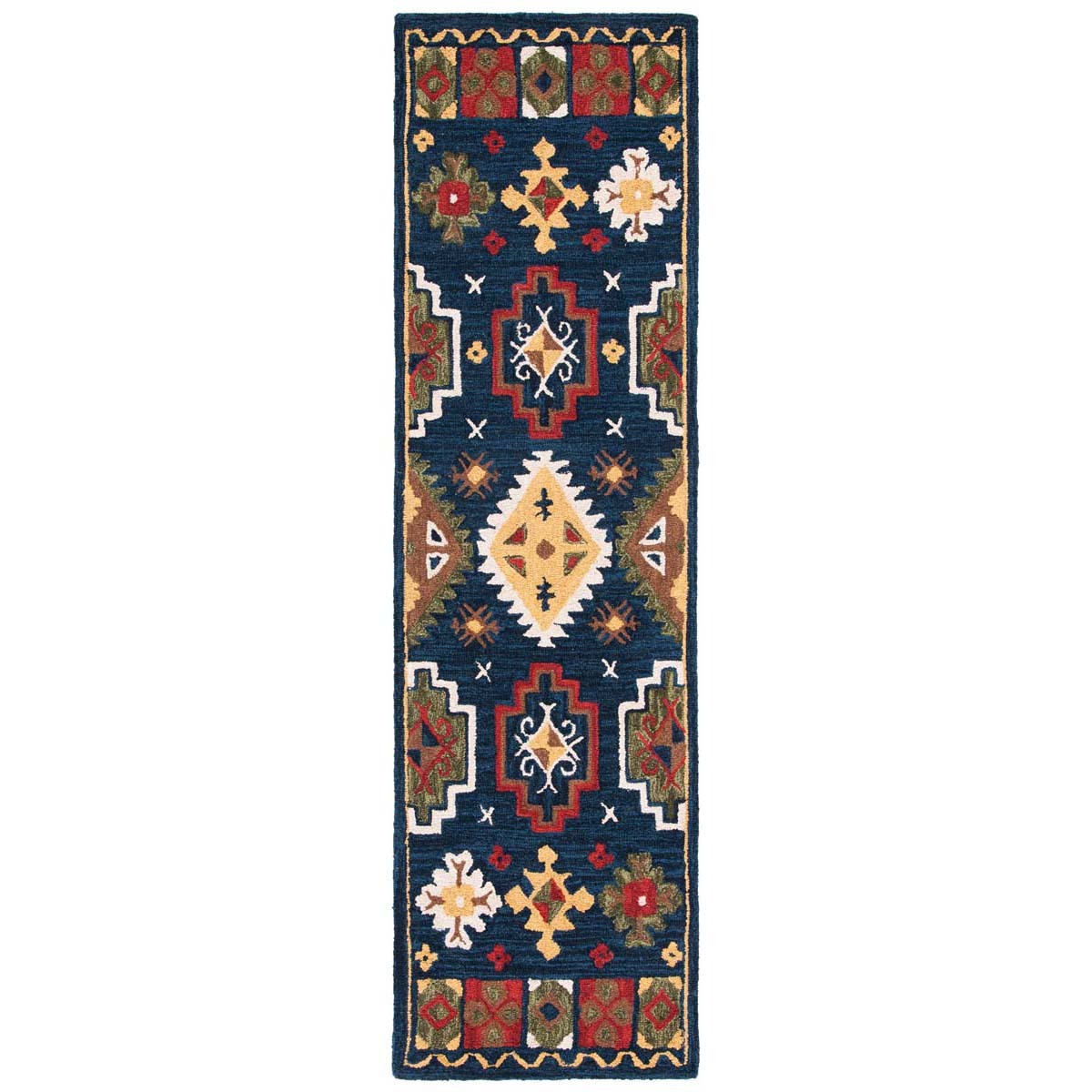 Safavieh Heritage 53 Rug, HG353 - Navy / Red
