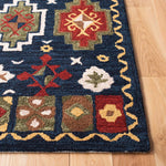 Safavieh Heritage 53 Rug, HG353 - Navy / Red
