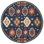 Safavieh Heritage 53 Rug, HG353 - Navy / Red