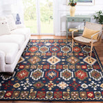 Safavieh Heritage 53 Rug, HG353 - Navy / Red