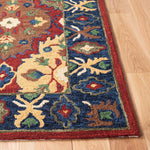 Safavieh Heritage 54 Rug, HG354 - Red / Blue