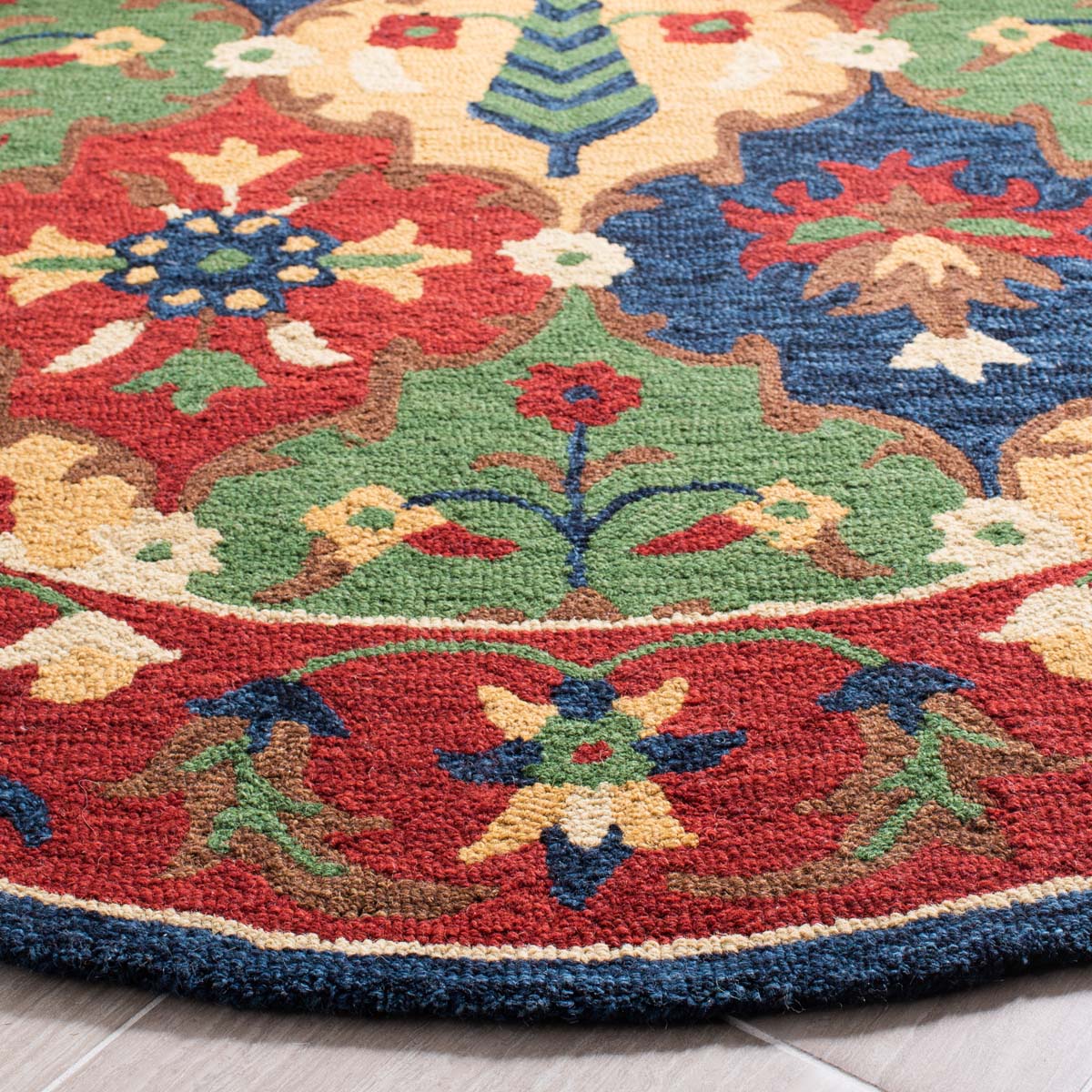 Safavieh Heritage 55 Rug, HG355 - Red / Green