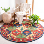 Safavieh Heritage 55 Rug, HG355 - Red / Green