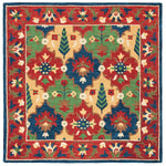 Safavieh Heritage 55 Rug, HG355 - Red / Green