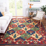 Safavieh Heritage 55 Rug, HG355 - Red / Green