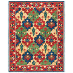 Safavieh Heritage 55 Rug, HG355 - Red / Green