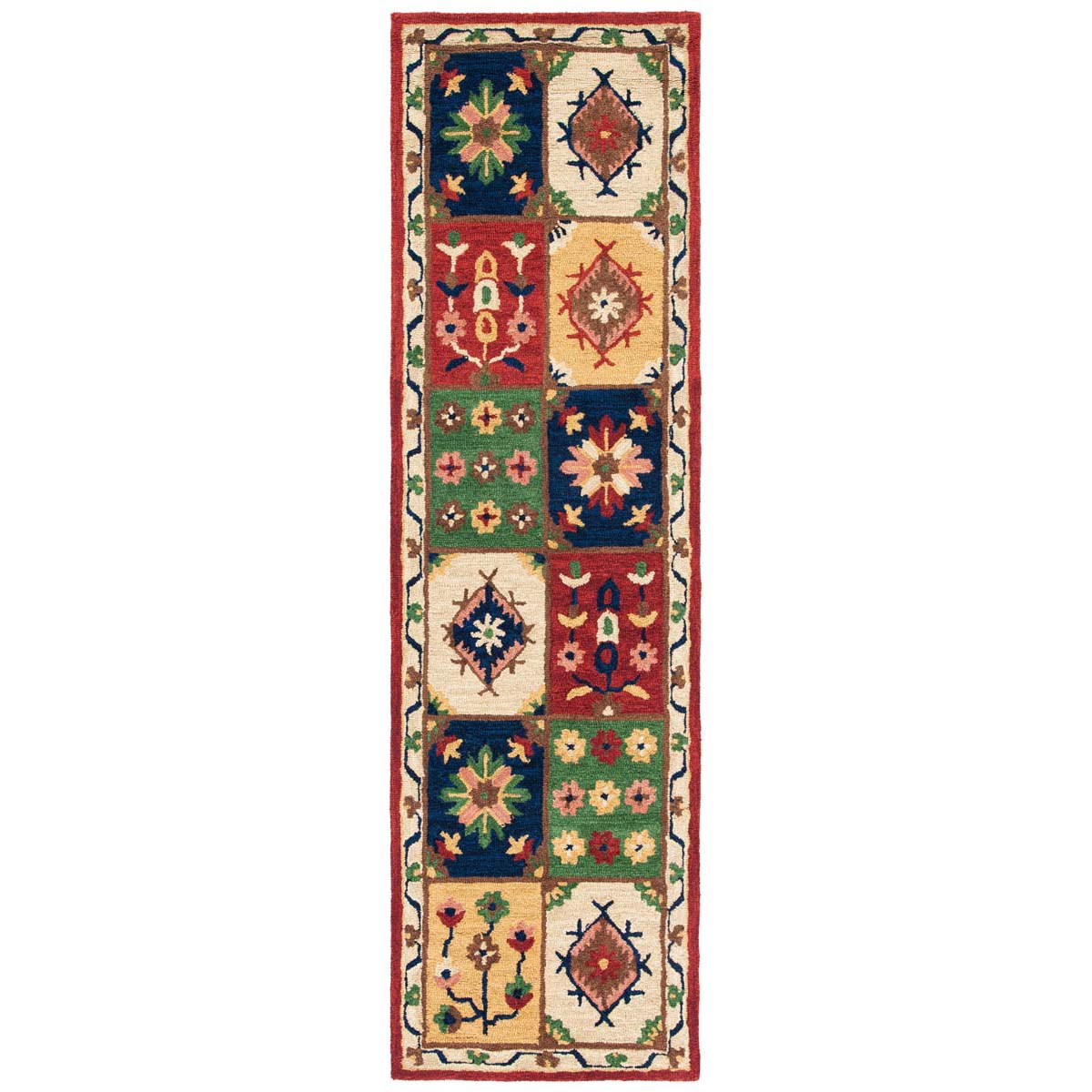 Safavieh Heritage 56 Rug, HG356 - Green / Red