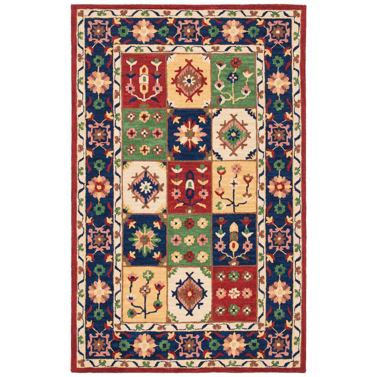 Safavieh Heritage 56 Rug, HG356 - Green / Red